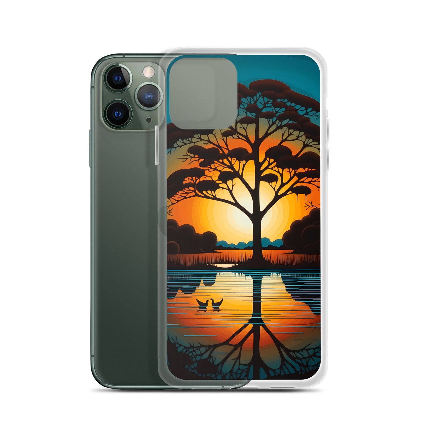 iPhone Case - Sunset Tree
