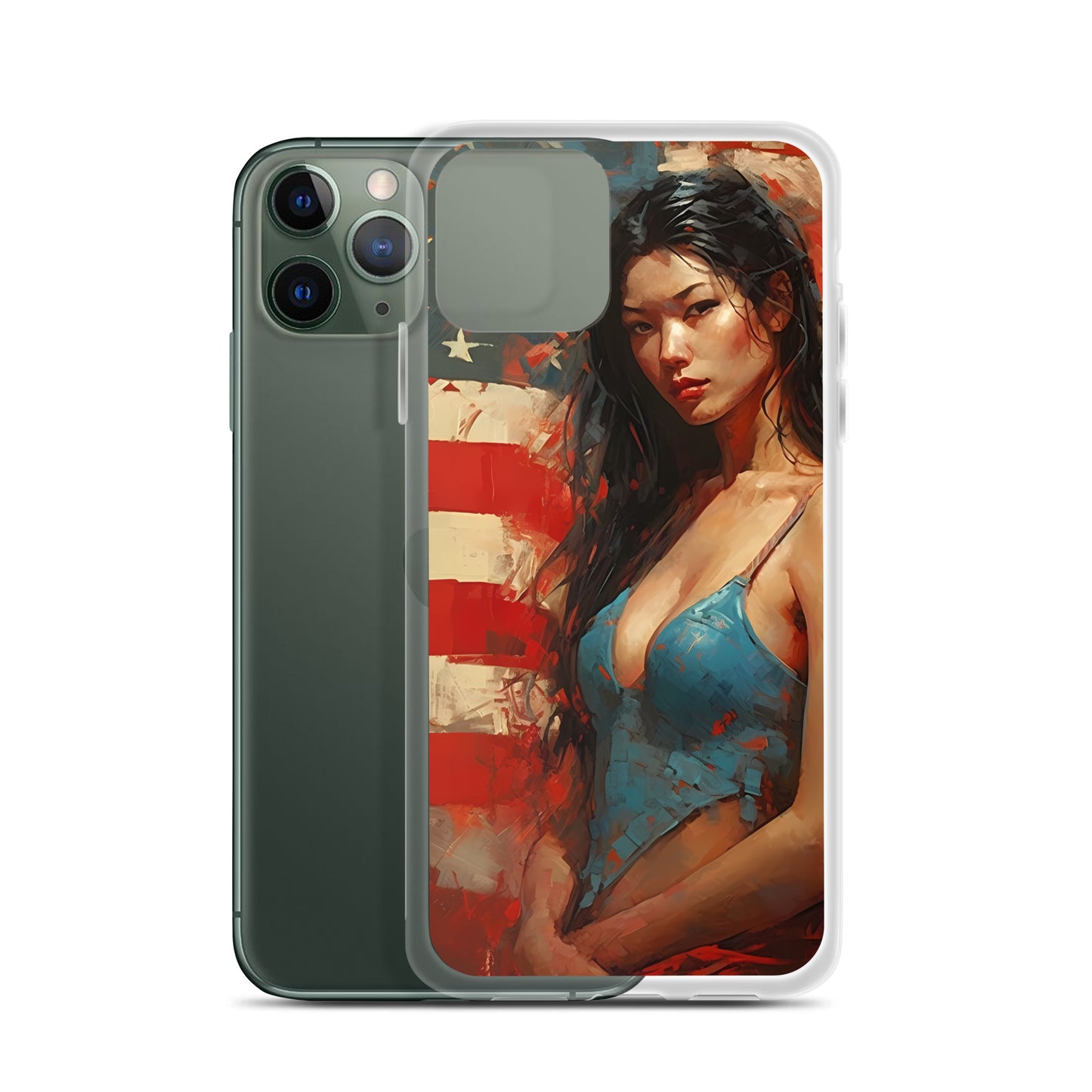iPhone Case - American Girl
