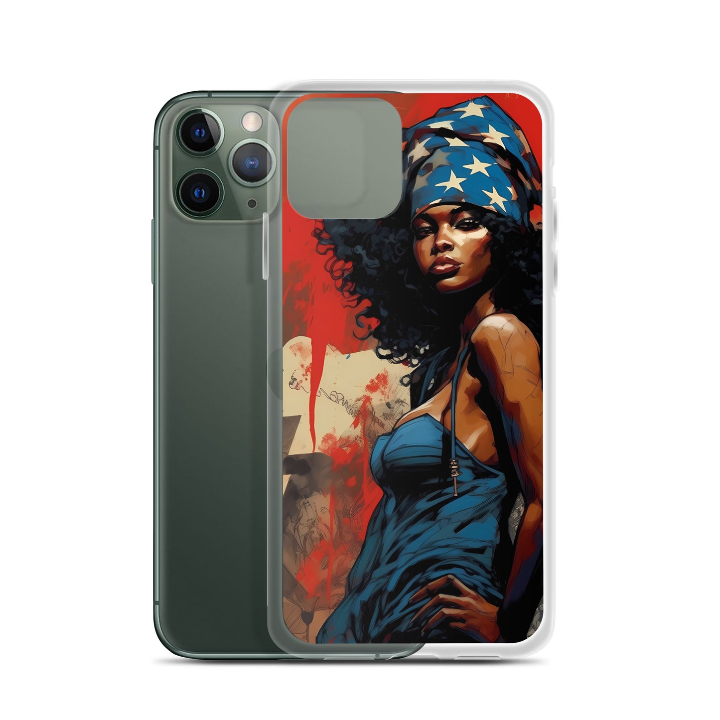iPhone Case - American Woman