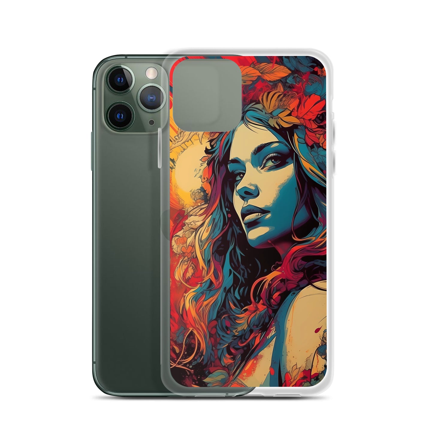 iPhone Case - Flowerpunk Woman