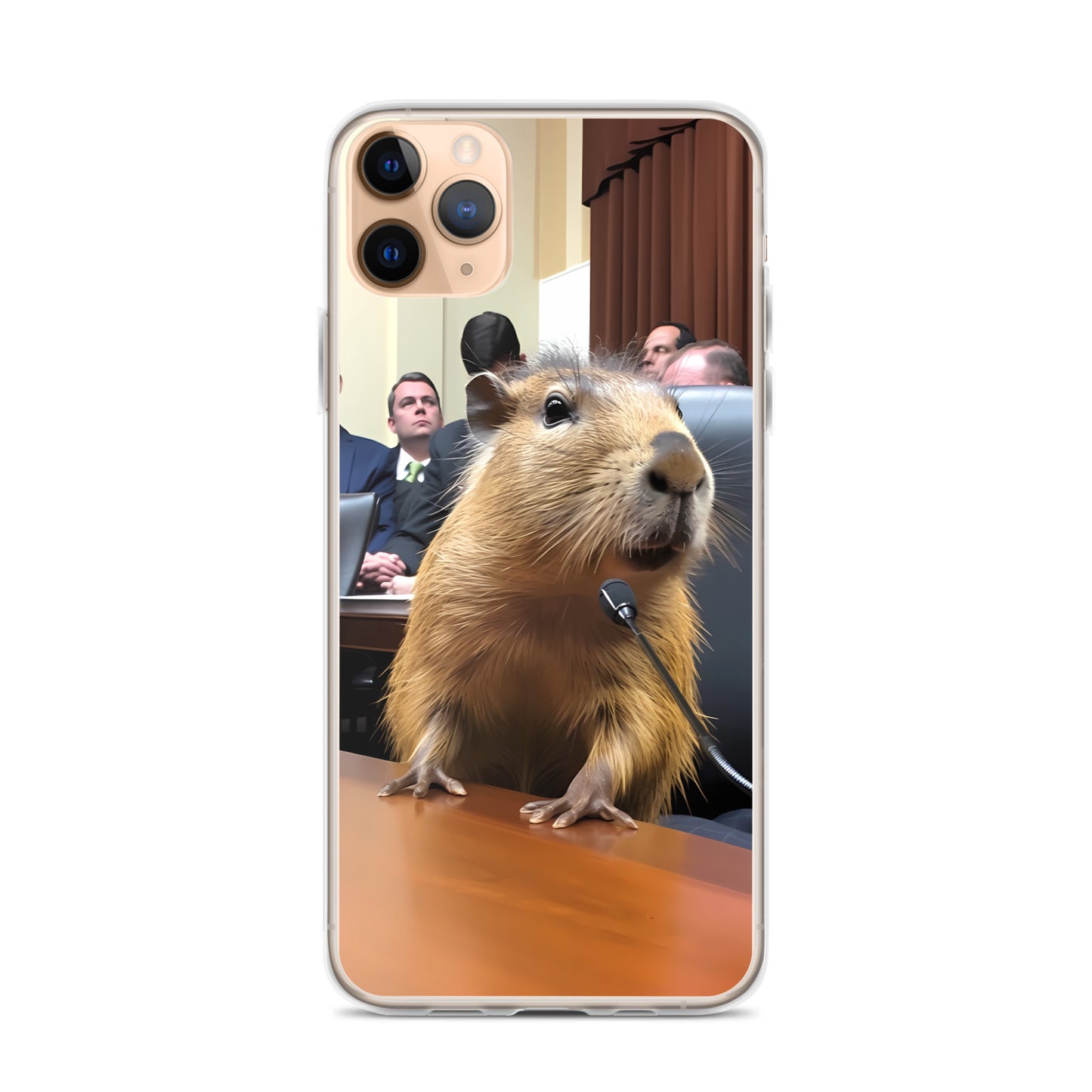 iPhone Case - Testifying Capybara