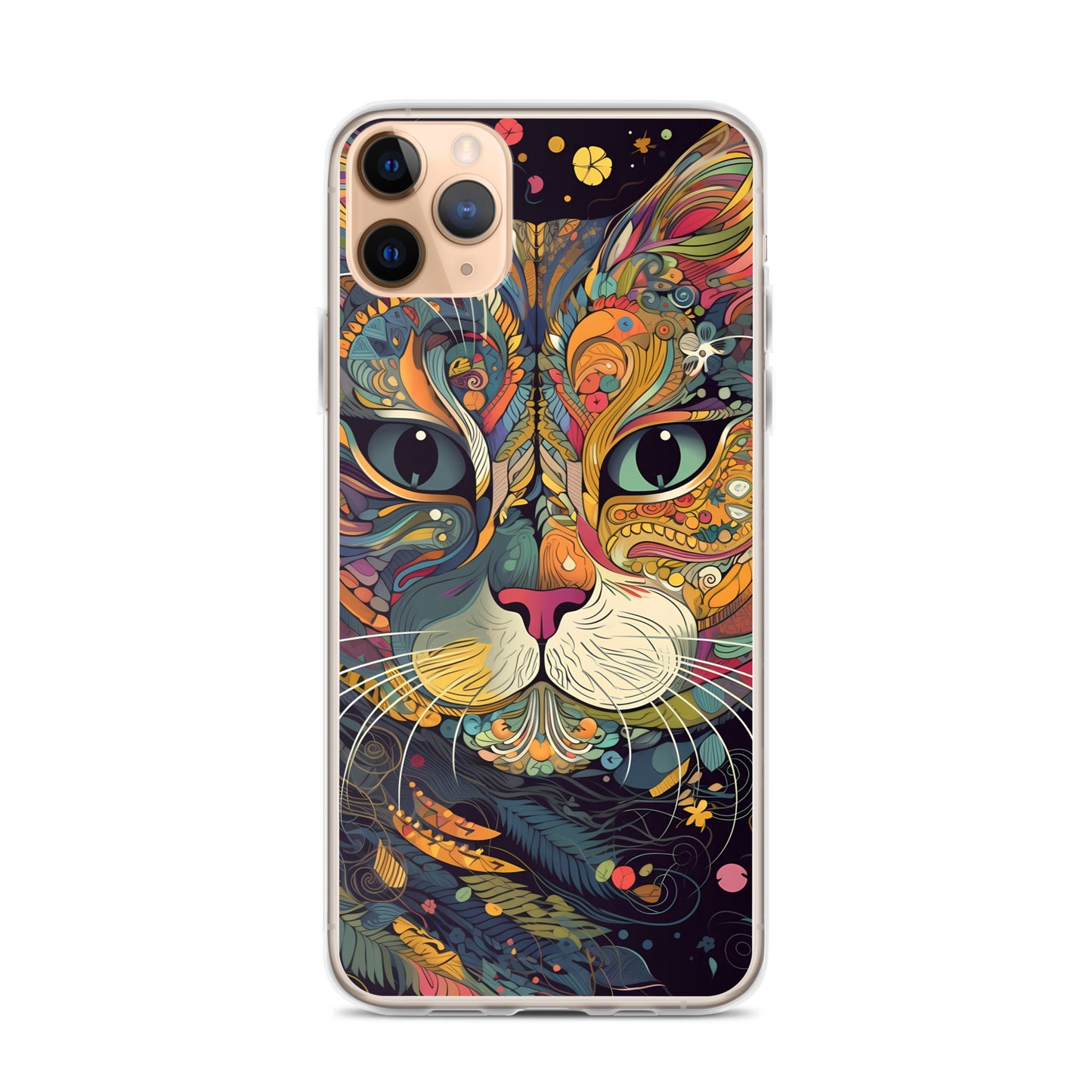 iPhone Case - Cosmic Floral Cat