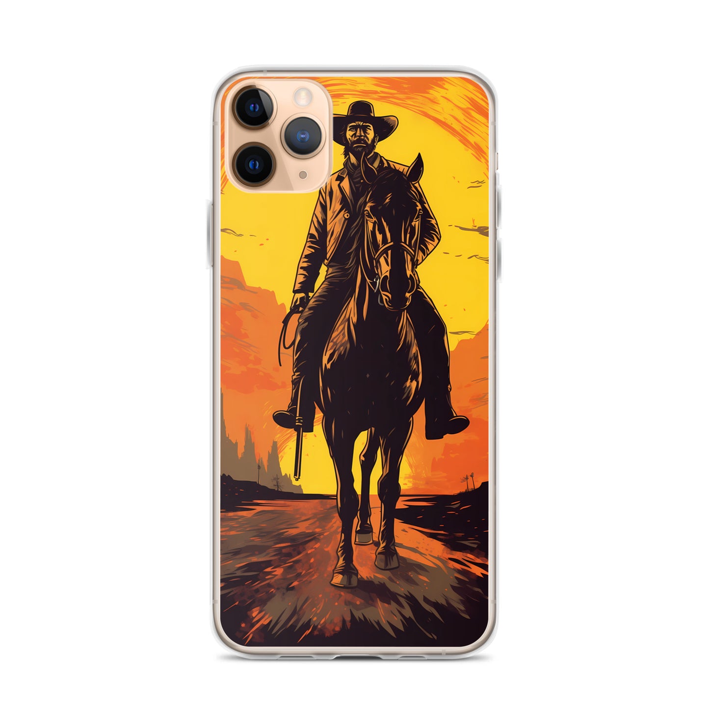 iPhone Case - Redemption in Amber and Silver