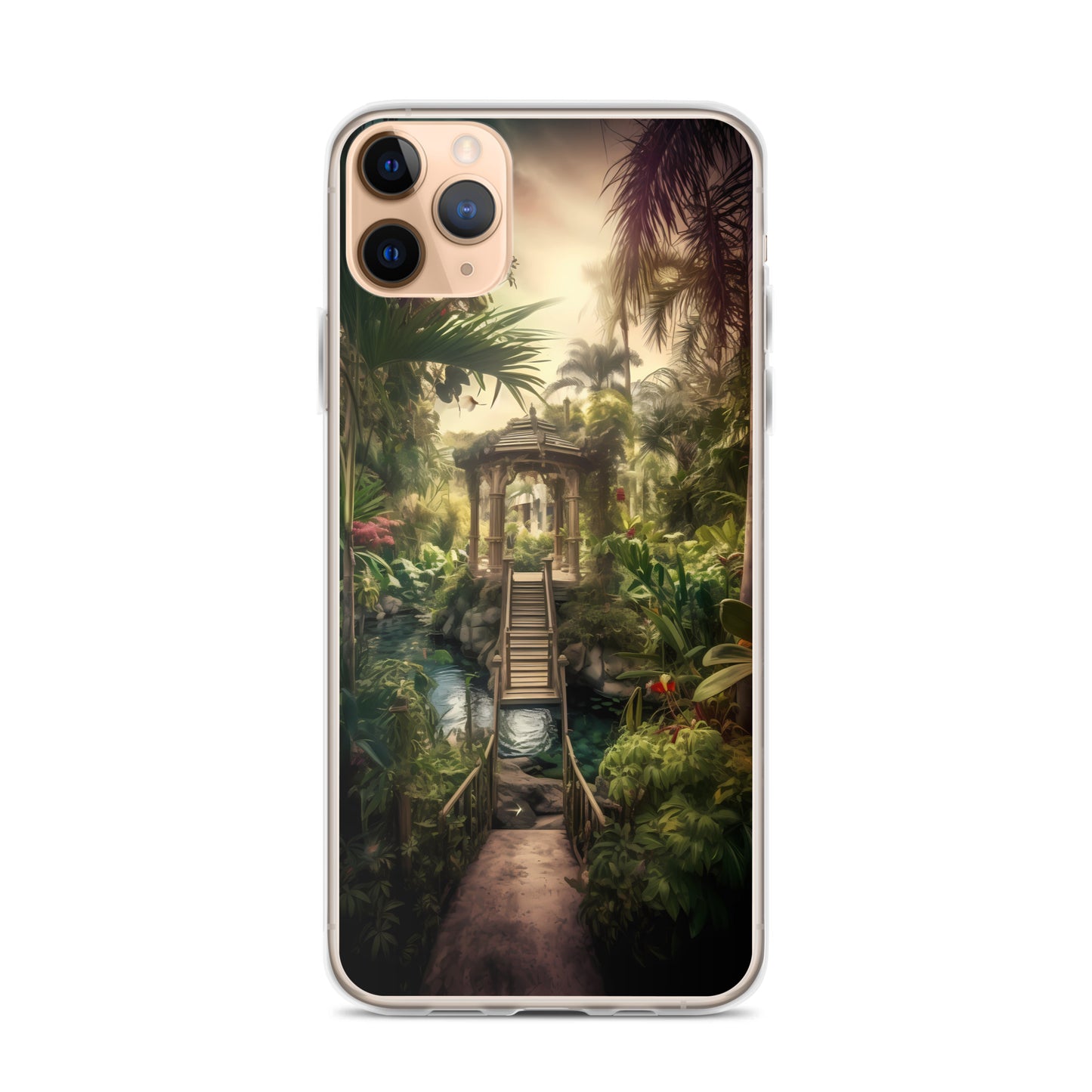 iPhone Case - Tropical Garden Path