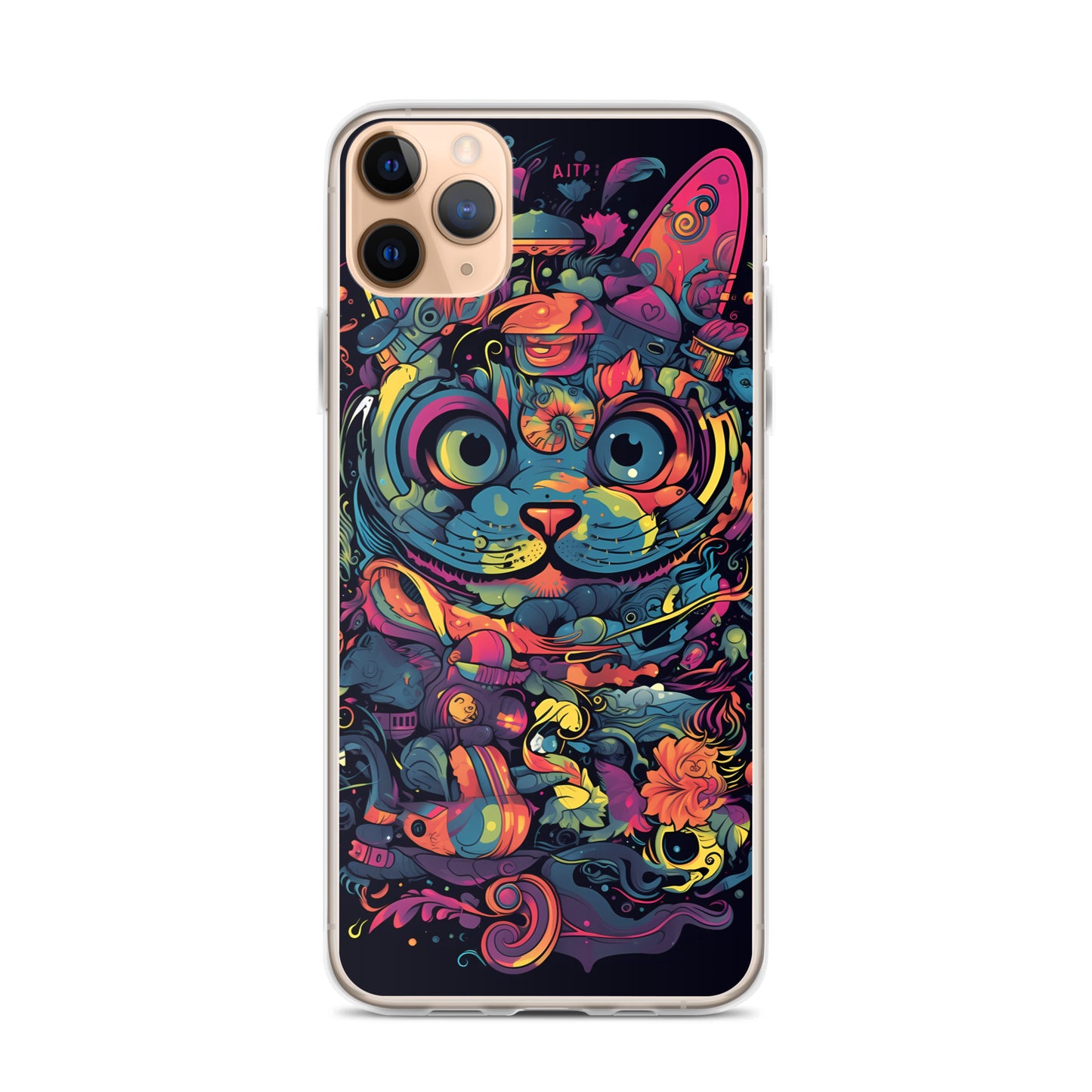 iPhone Case - Psychedelia Cat