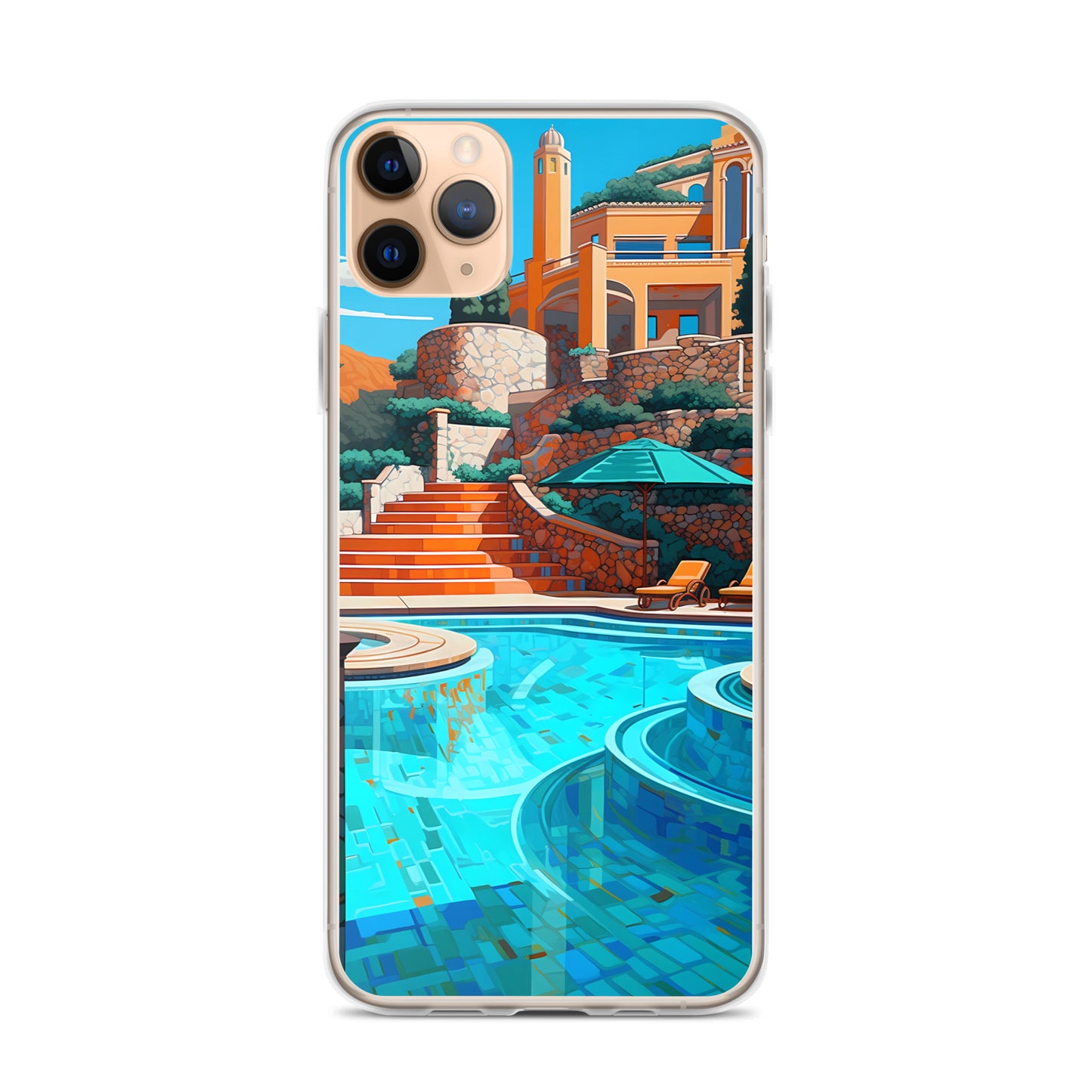 iPhone Case - Mediterranean Pool House