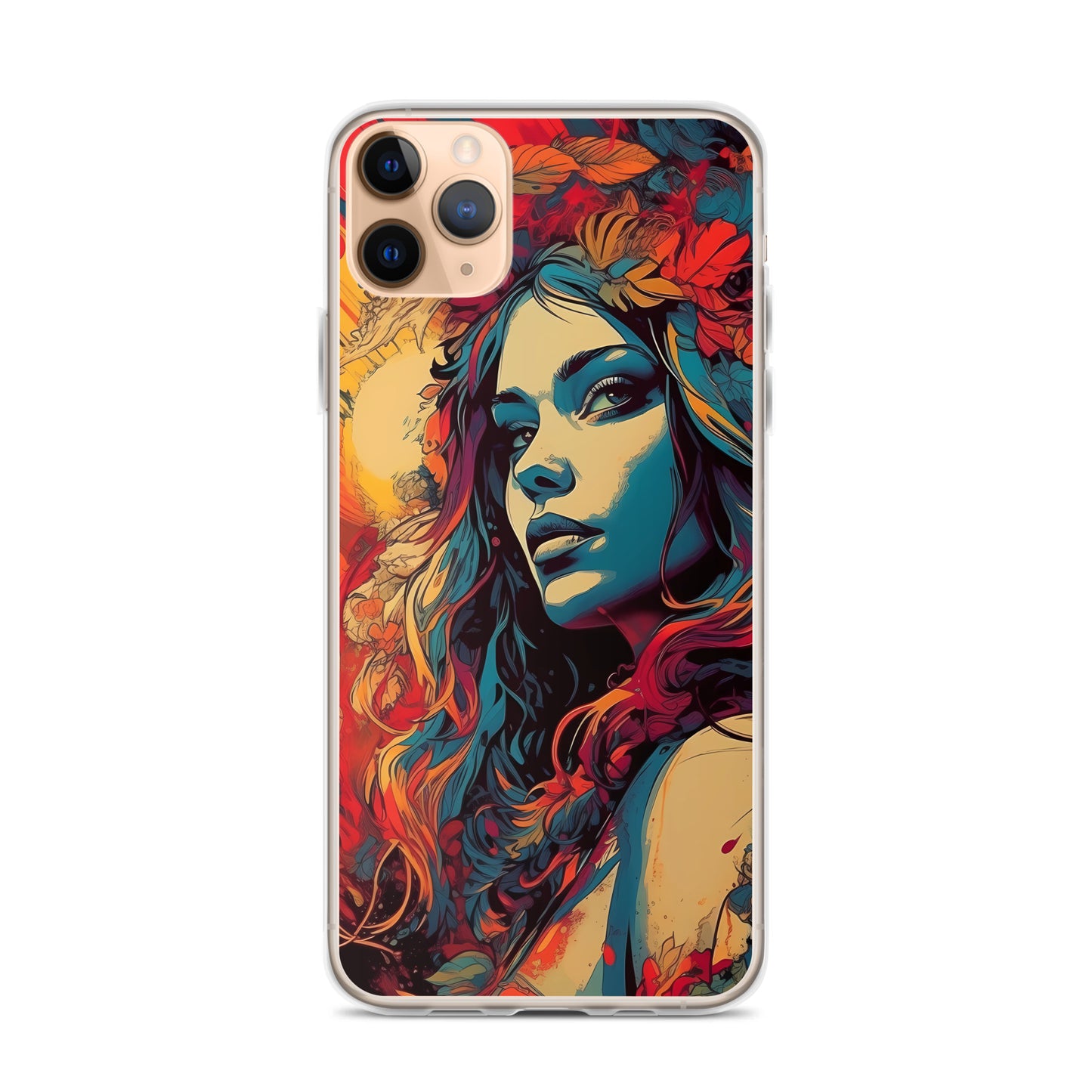iPhone Case - Flowerpunk Woman