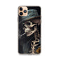 iPhone Case - Gentleman Smoking Skeleton