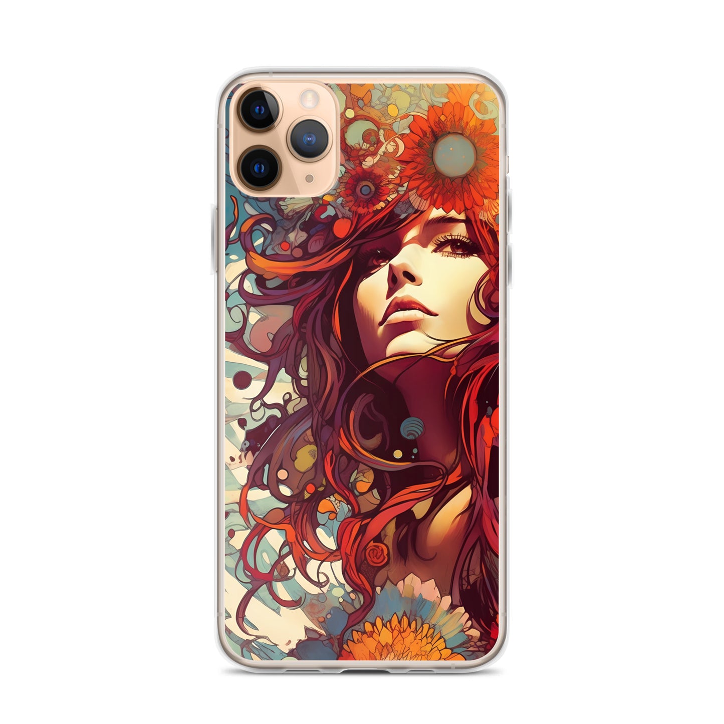 iPhone Case - Flower Immersed Woman