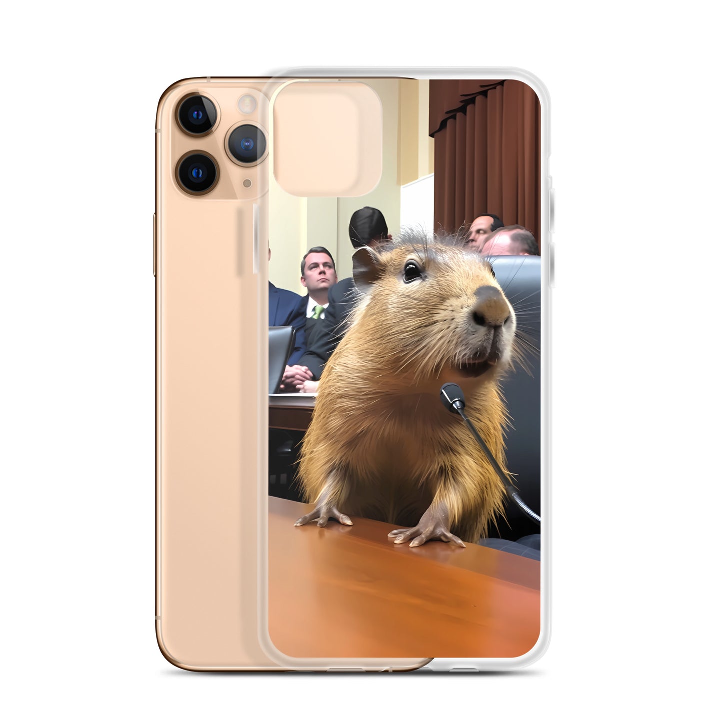 iPhone Case - Testifying Capybara