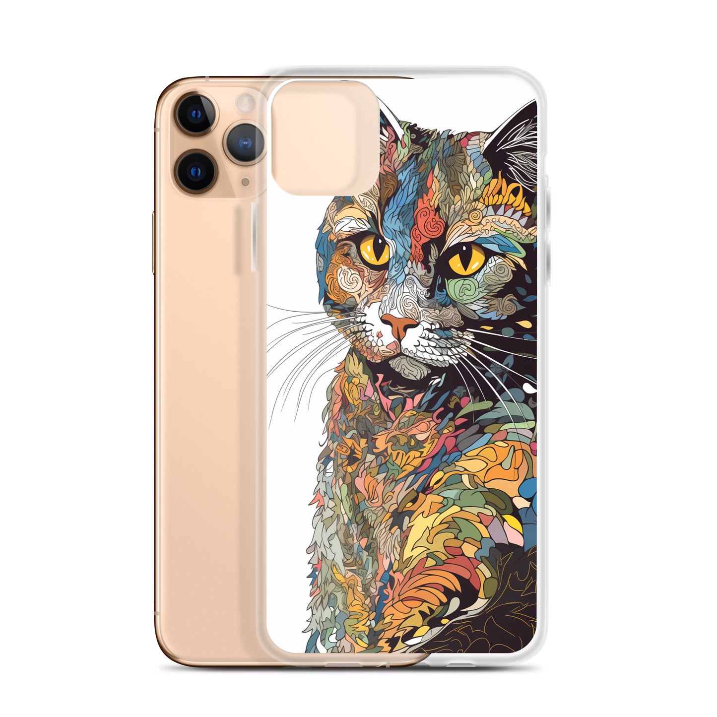 iPhone Case - Floral Feline