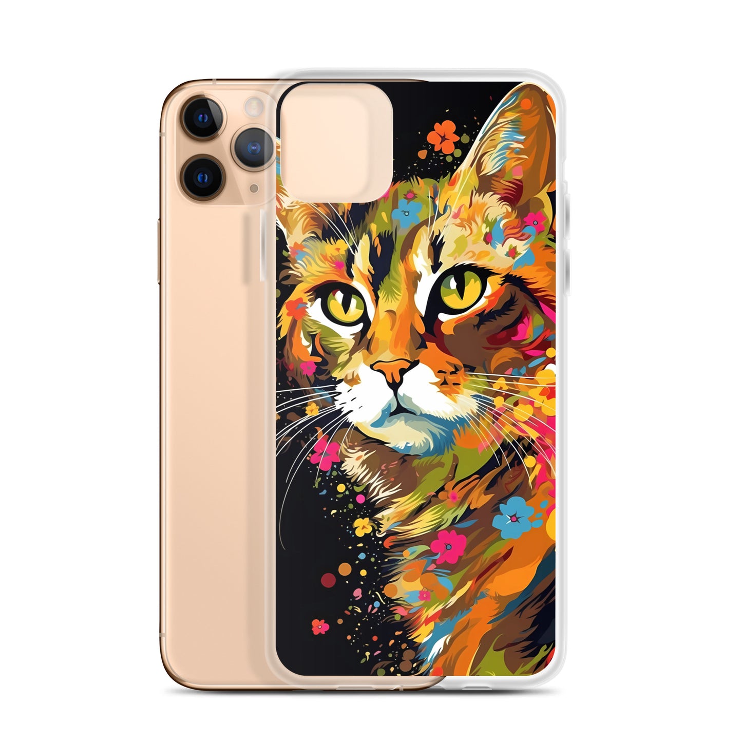 iPhone Case - Floral Feline
