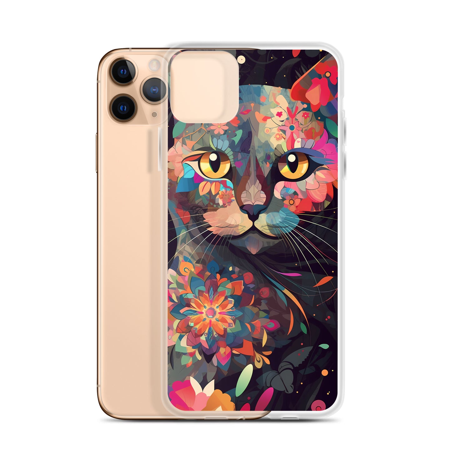 iPhone Case - Kaleidoscopic Cat