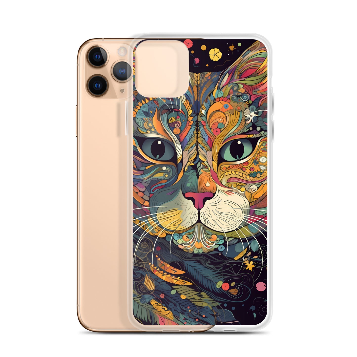 iPhone Case - Cosmic Floral Cat
