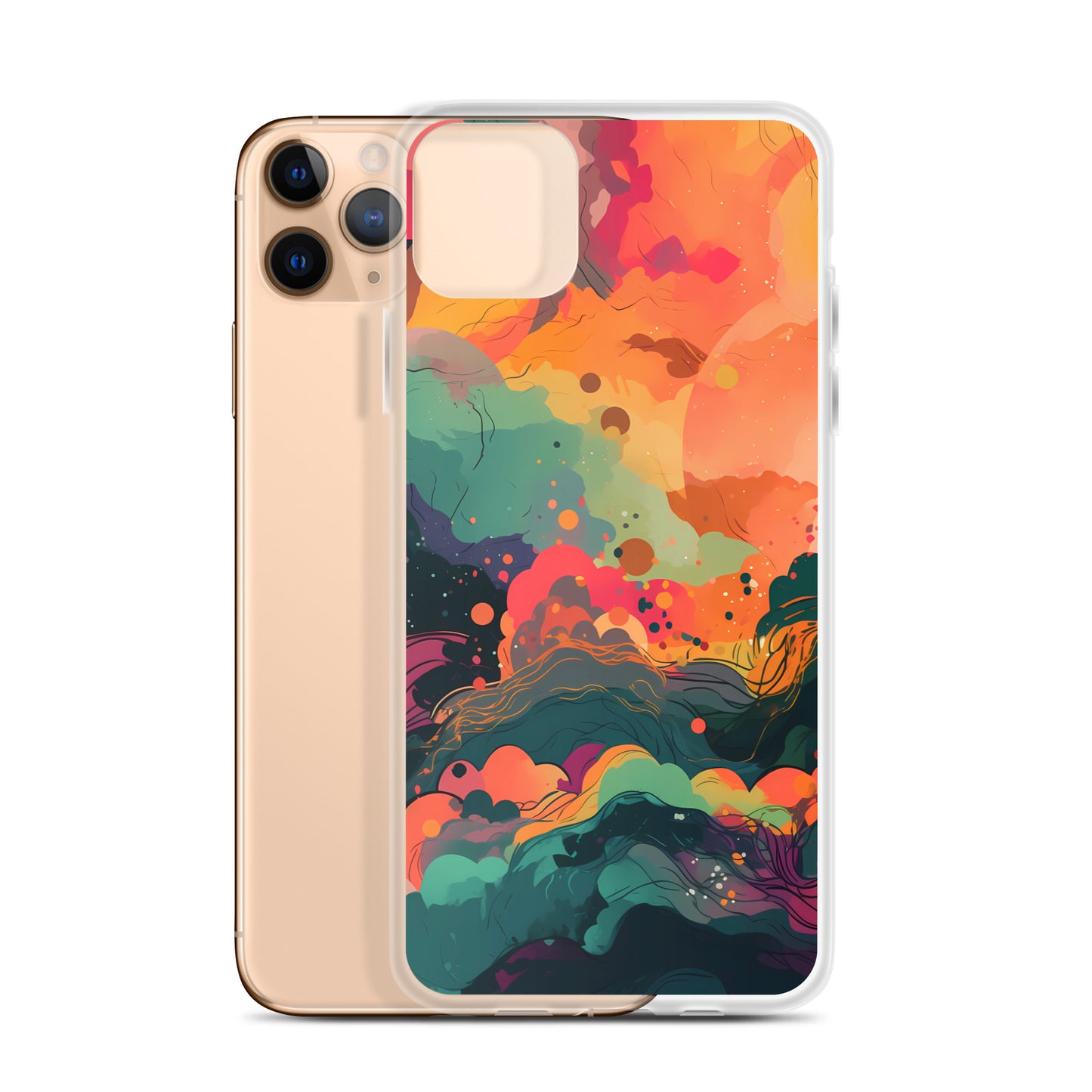 iPhone Case - Vibrant Vortexes