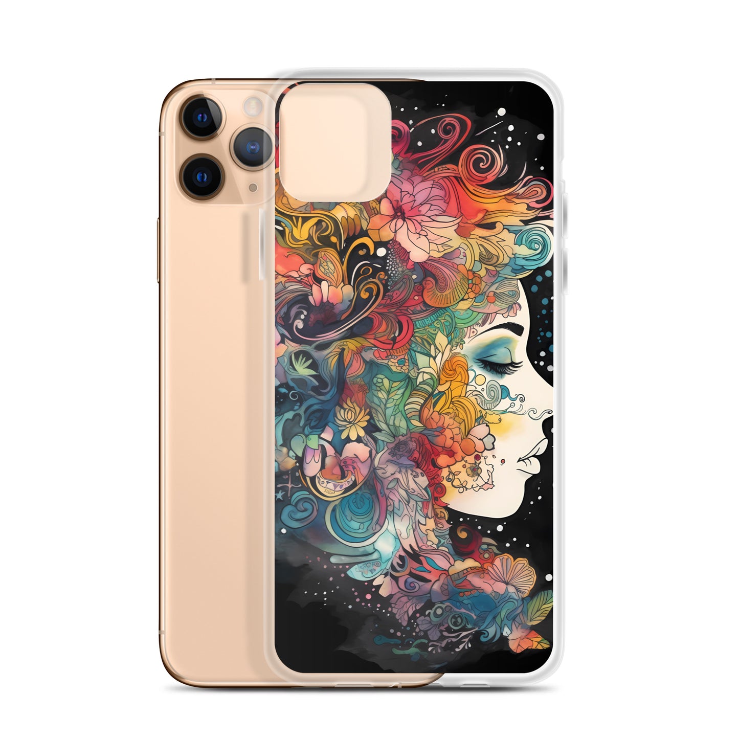iPhone Case - Colorful Melancholy Floral