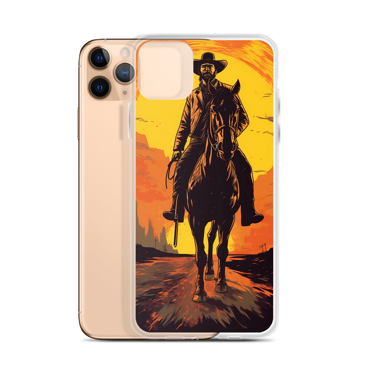 iPhone Case - Redemption in Amber and Silver