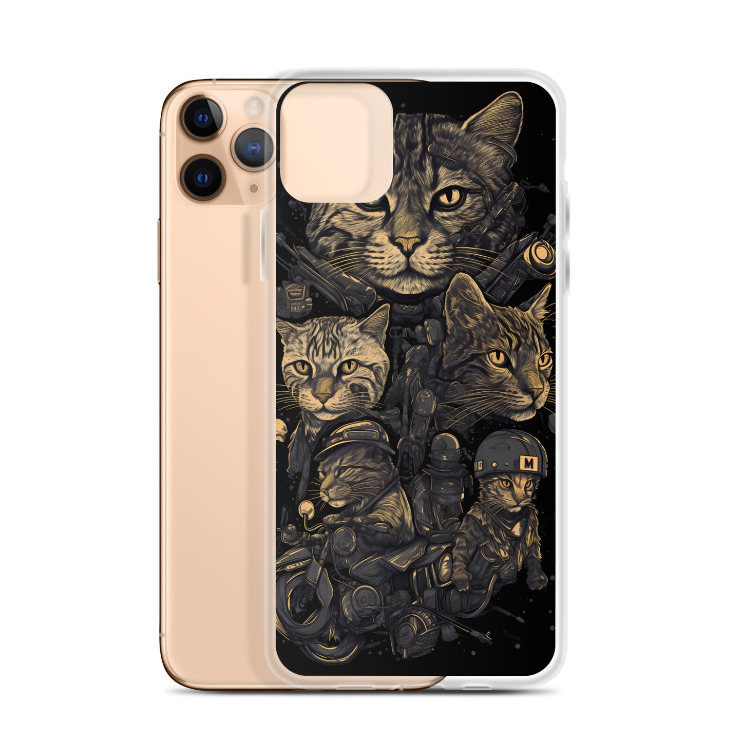 iPhone Case - Cat Bikers
