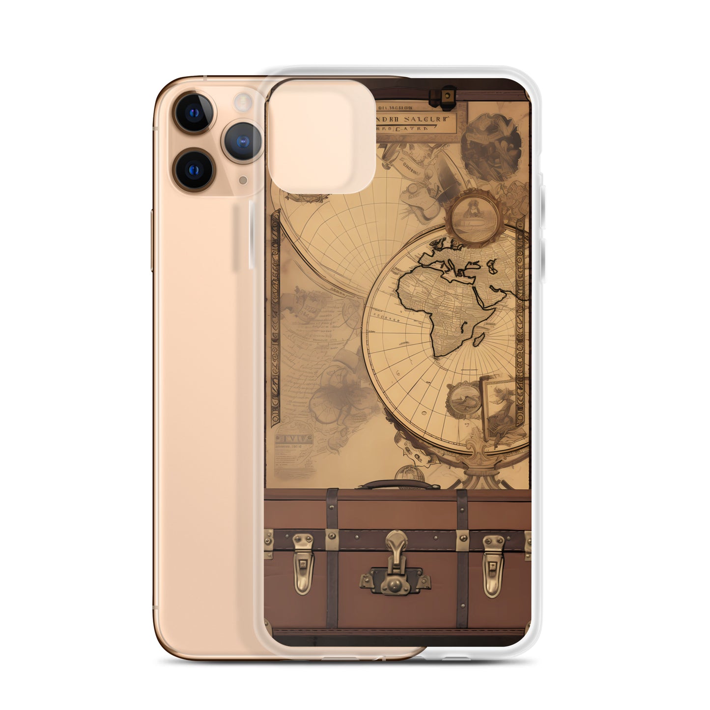 iPhone Case - Wanderlust Antique Map