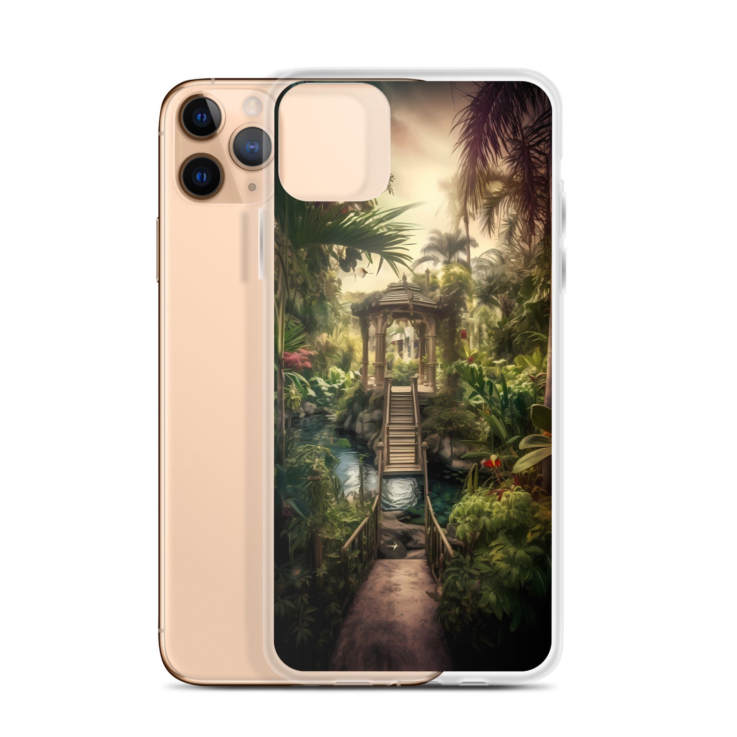 iPhone Case - Tropical Garden Path