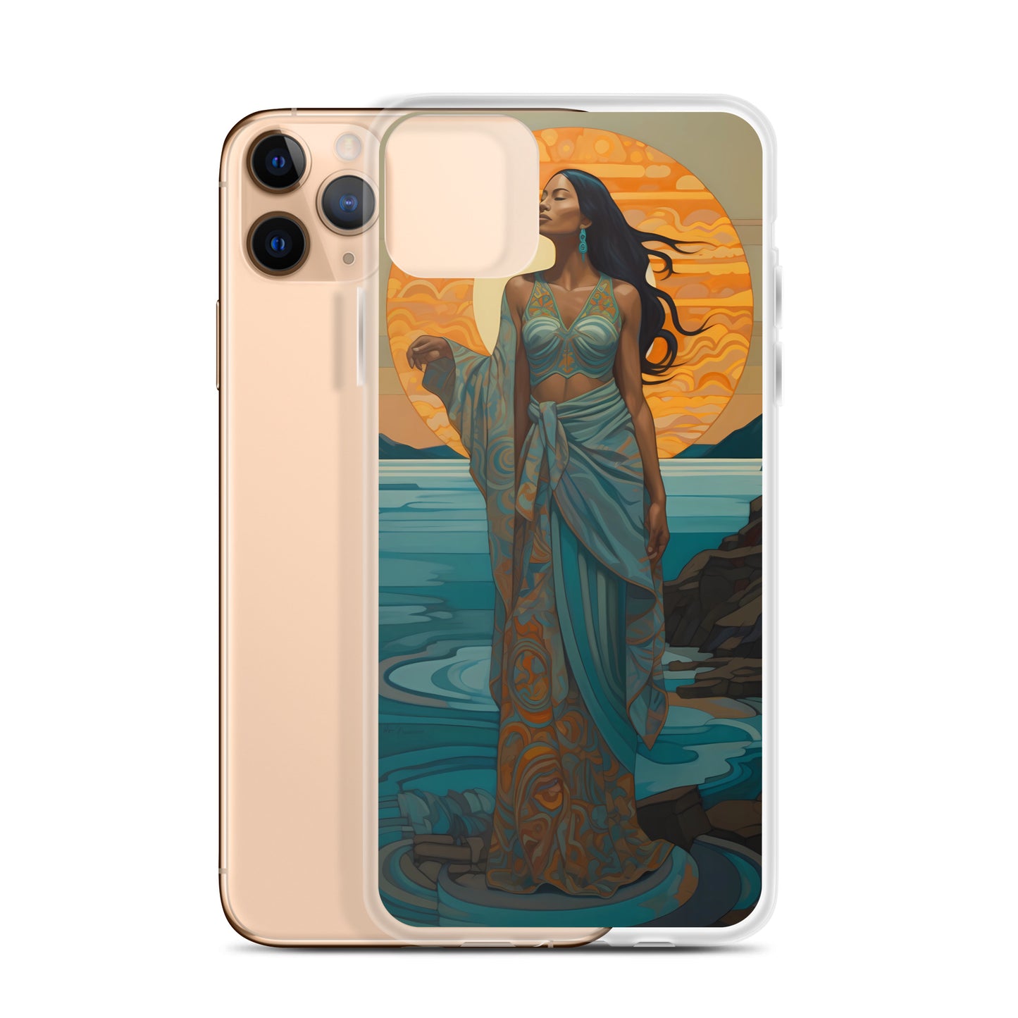 iPhone Case - Woman on the Beach