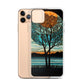 iPhone Case - Moon & Tree Stained Glass