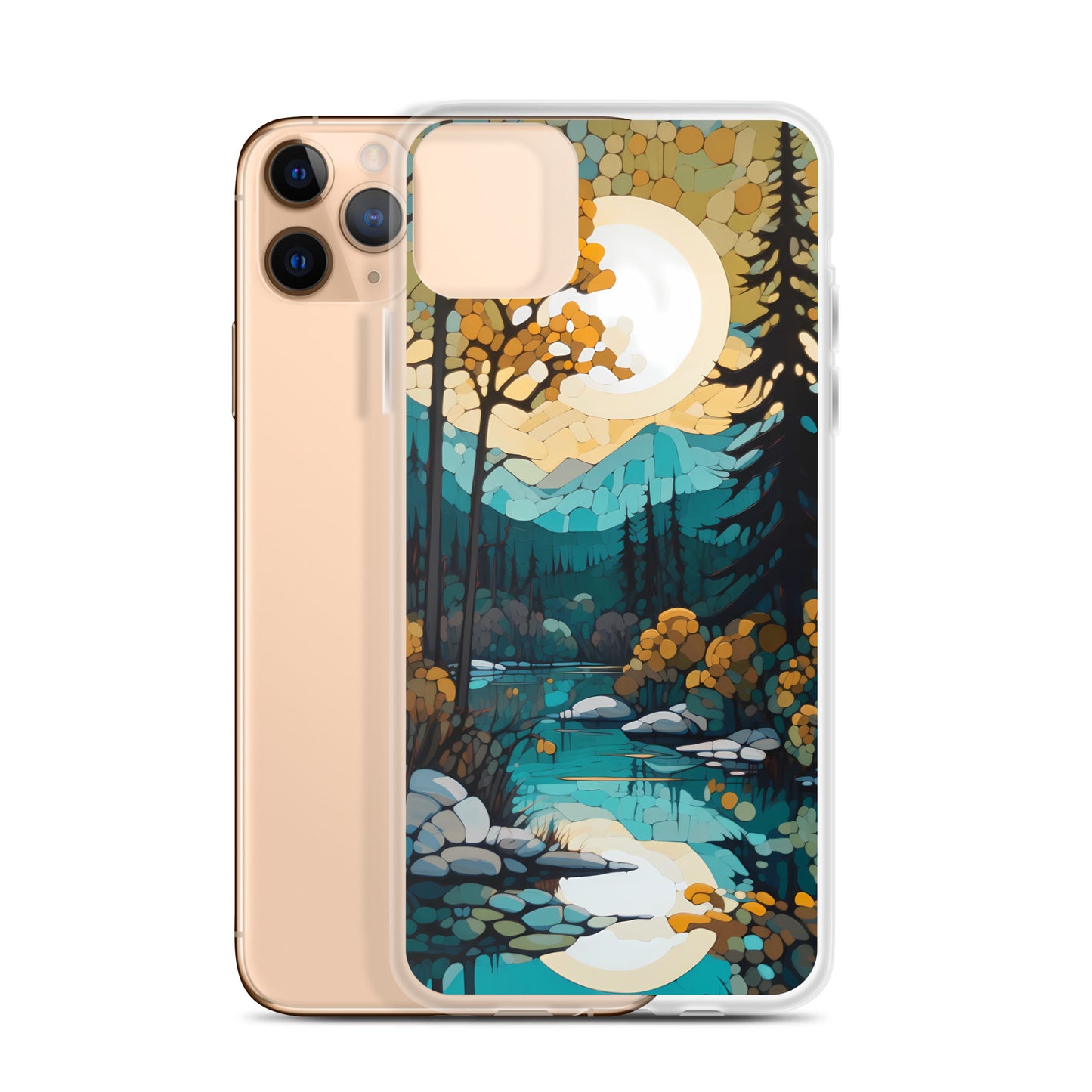 iPhone Case - The Moonlit Land & Lake