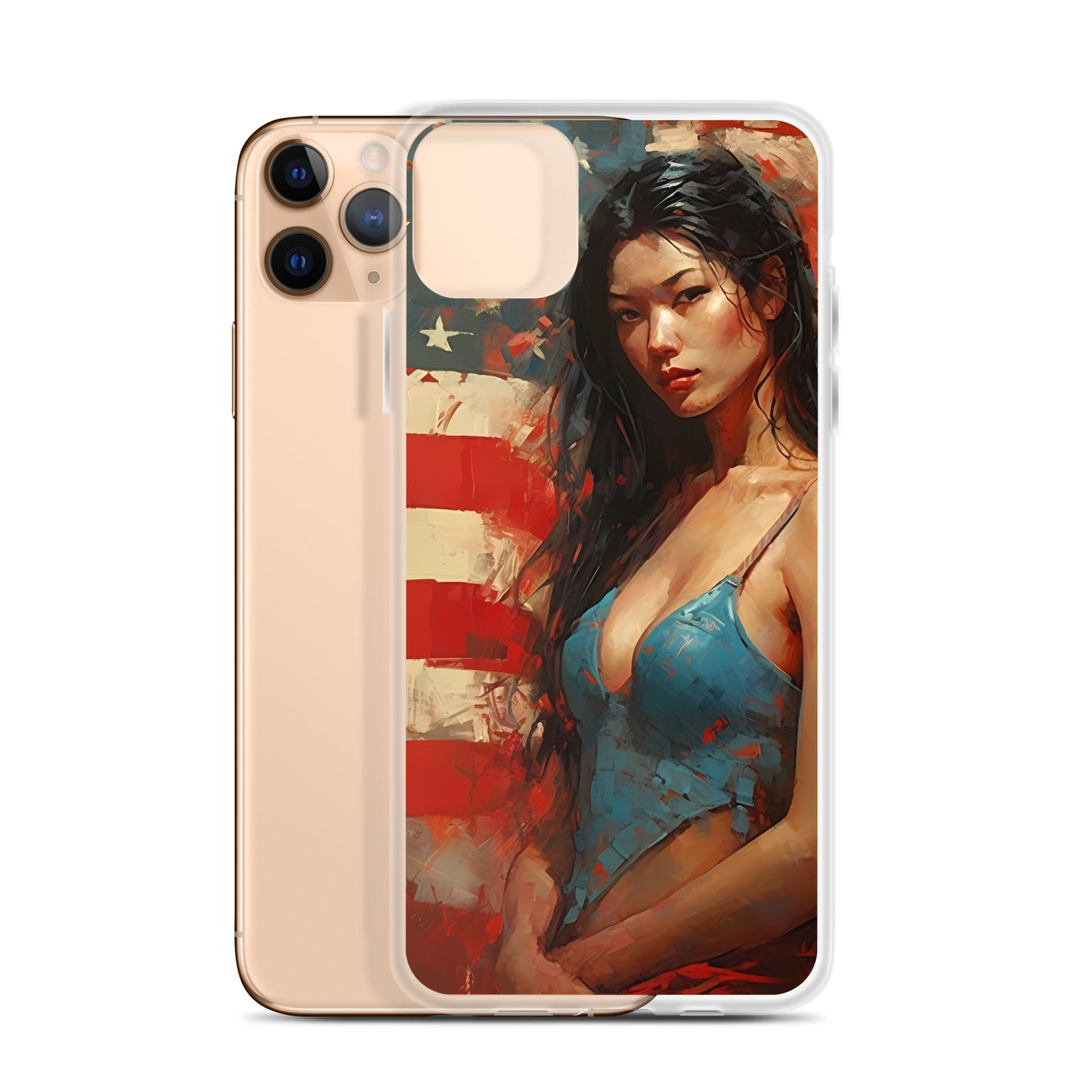 iPhone Case - American Girl