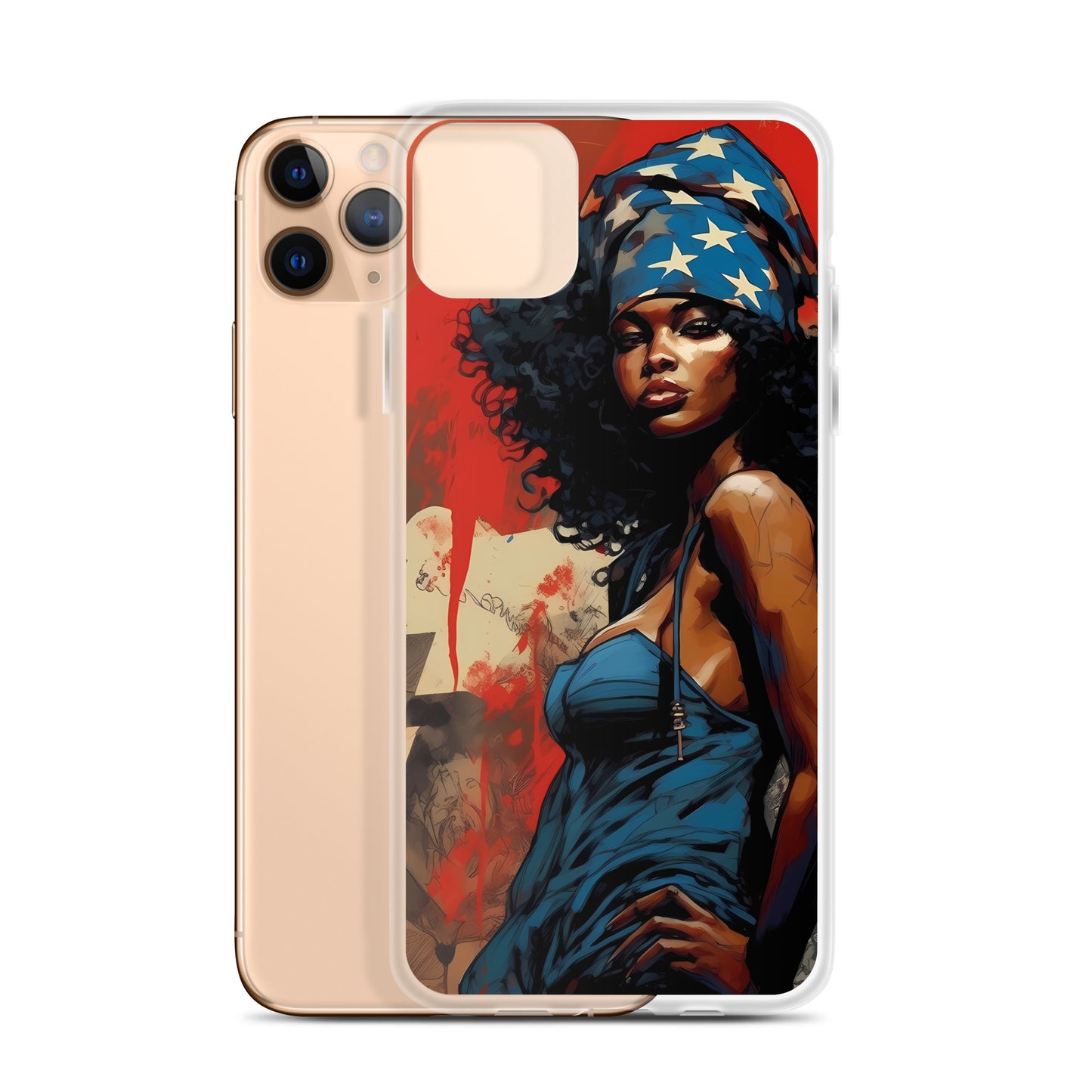iPhone Case - American Woman