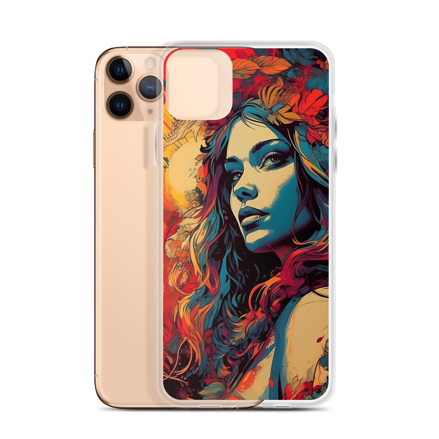 iPhone Case - Flowerpunk Woman
