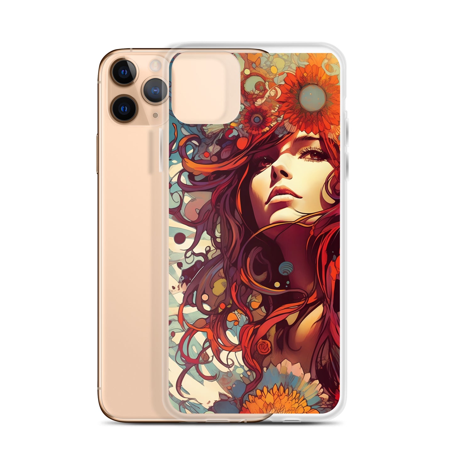 iPhone Case - Flower Immersed Woman