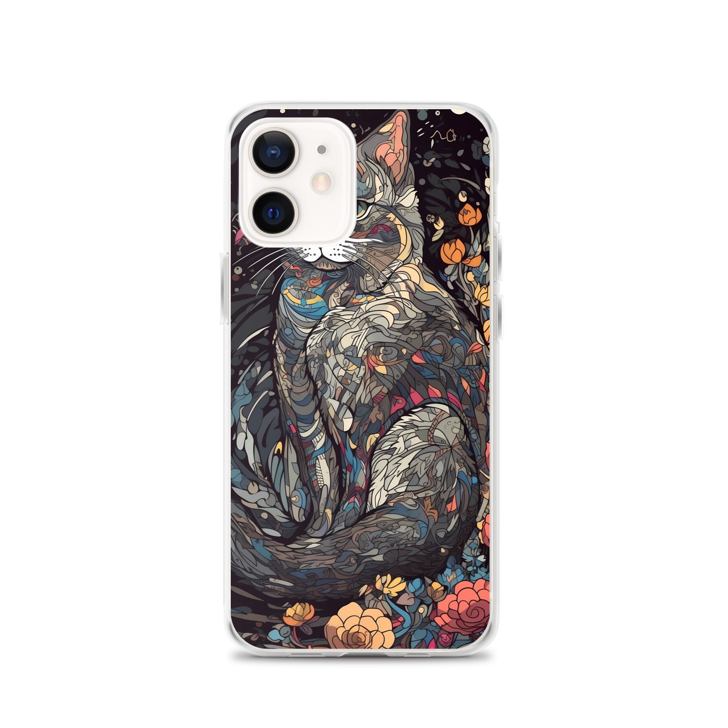 iPhone Case - Gray Cat Garden