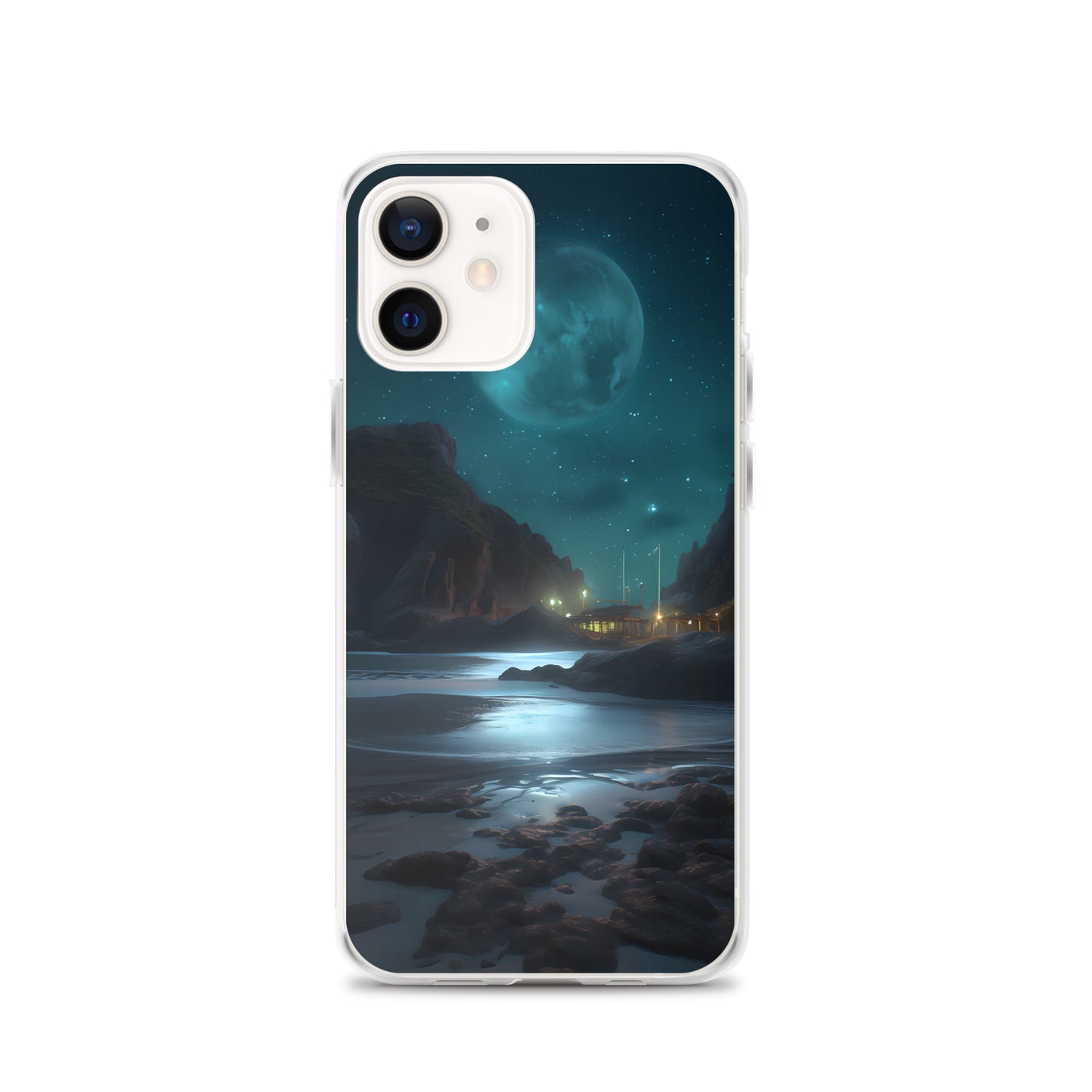 iPhone Case - Moonlit Coastal