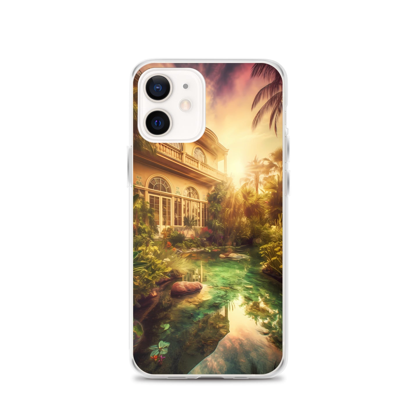 iPhone Case - Tropical Villa at Dusk
