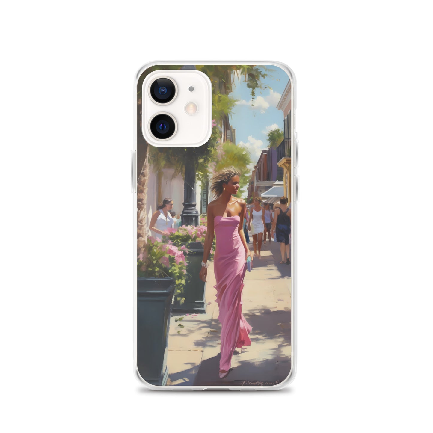 iPhone Case - Pink Lady in the City