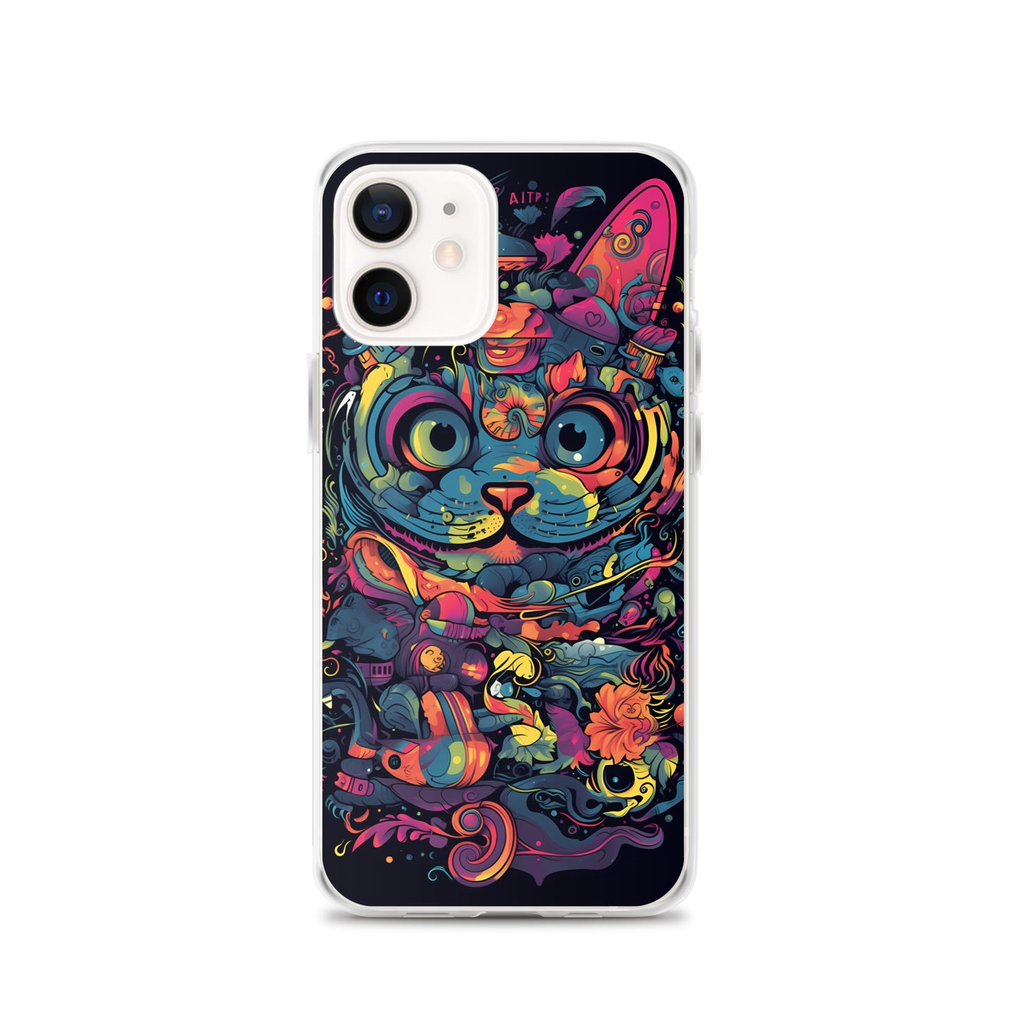 iPhone Case - Psychedelia Cat