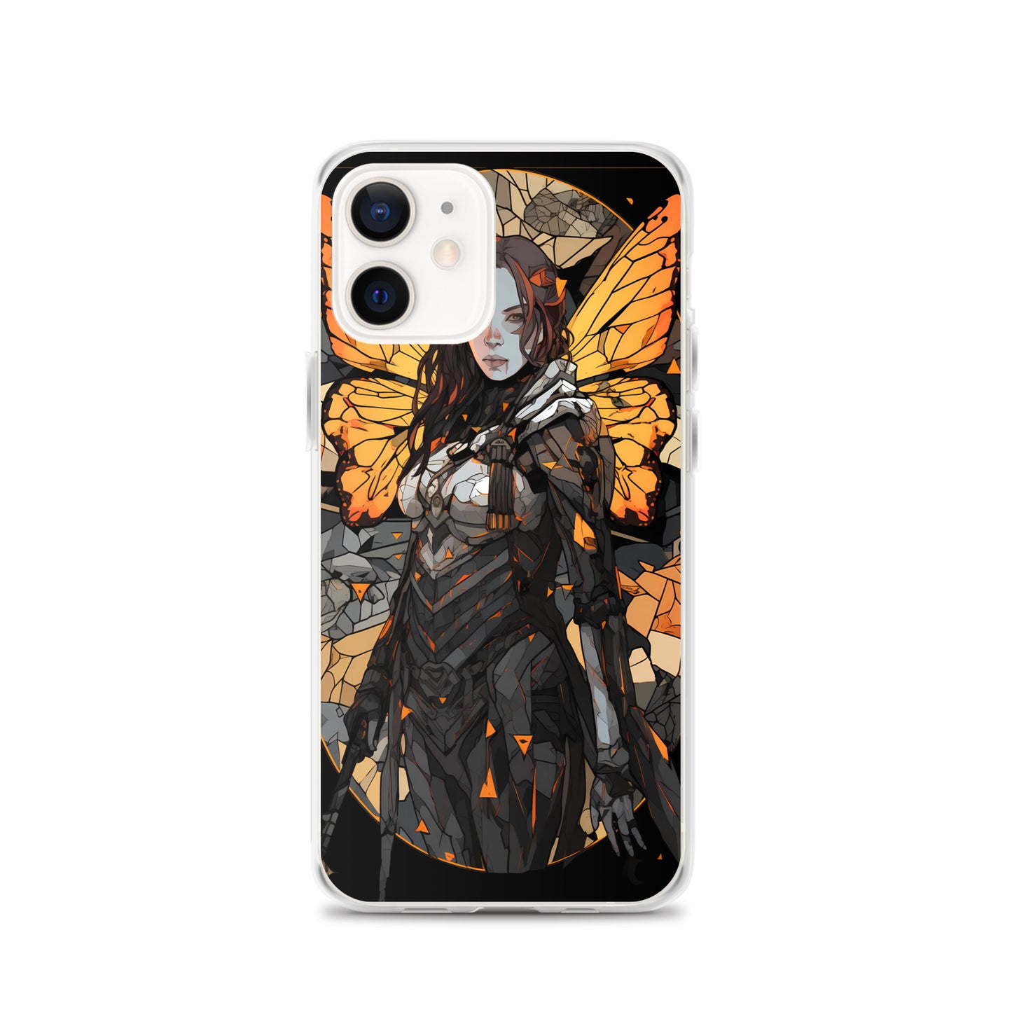 iPhone Case - Winged Woman Stained Glass