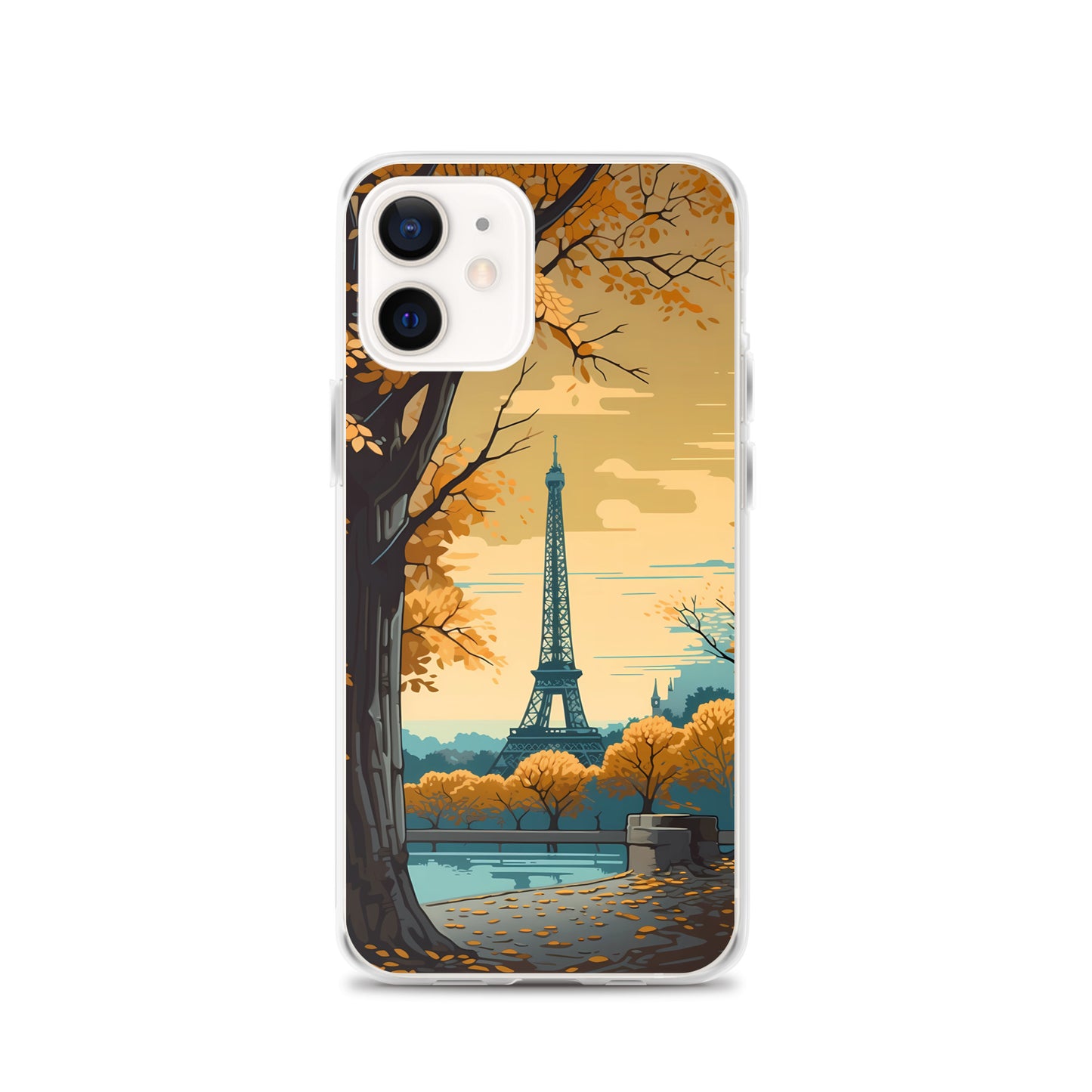 iPhone Case - Golden Eiffel Tower