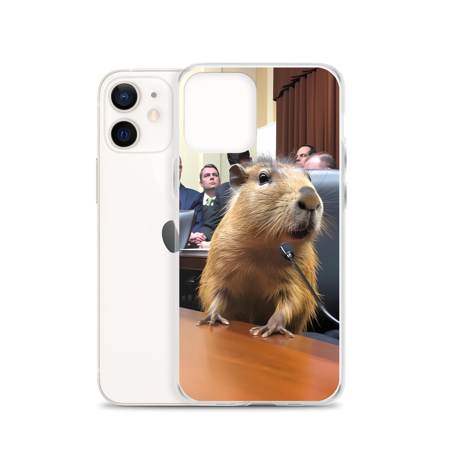 iPhone Case - Testifying Capybara