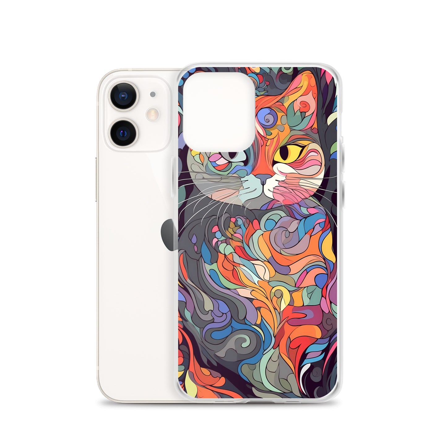 iPhone Case - Psychedelic Cat