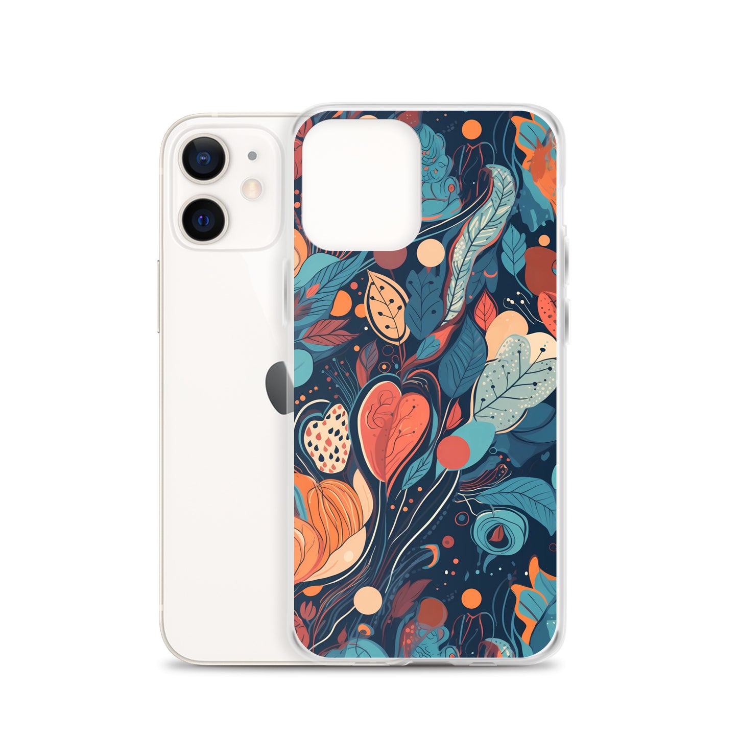 iPhone Case -  Whimsical Leaf Pattern