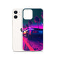 iPhone Case - Retrowave Neon Car