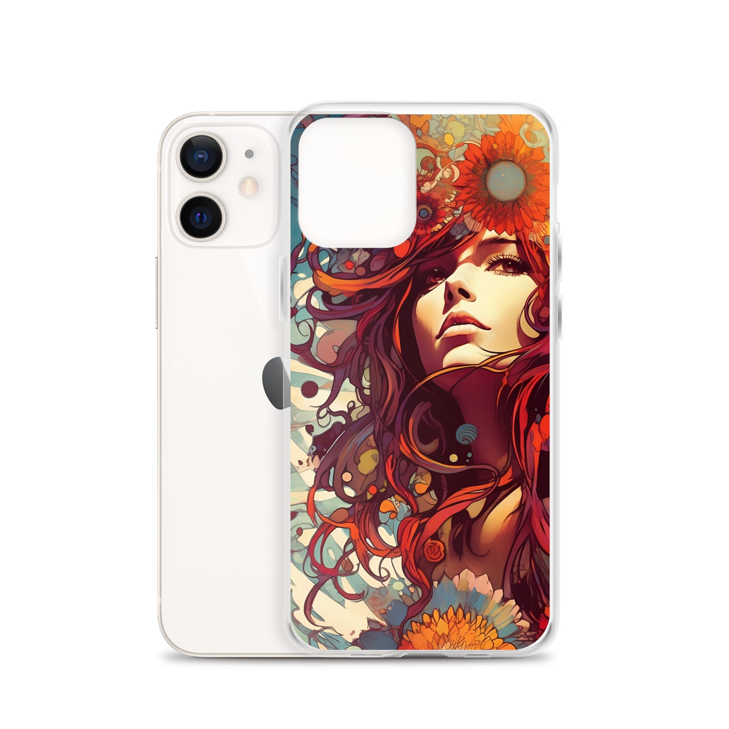 iPhone Case - Flower Immersed Woman