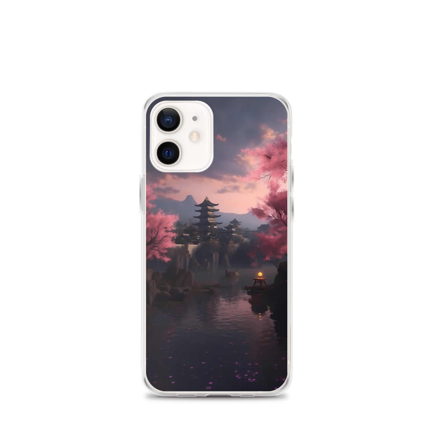 iPhone Case - Cherry Blossoms on Lake