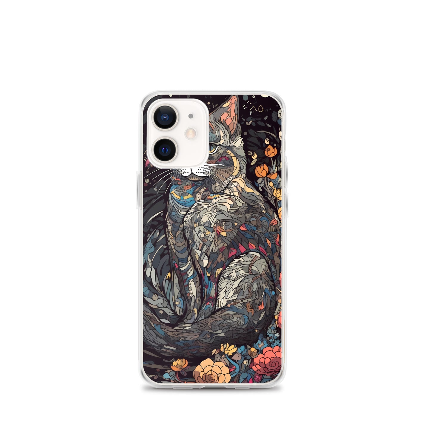 iPhone Case - Gray Cat Garden