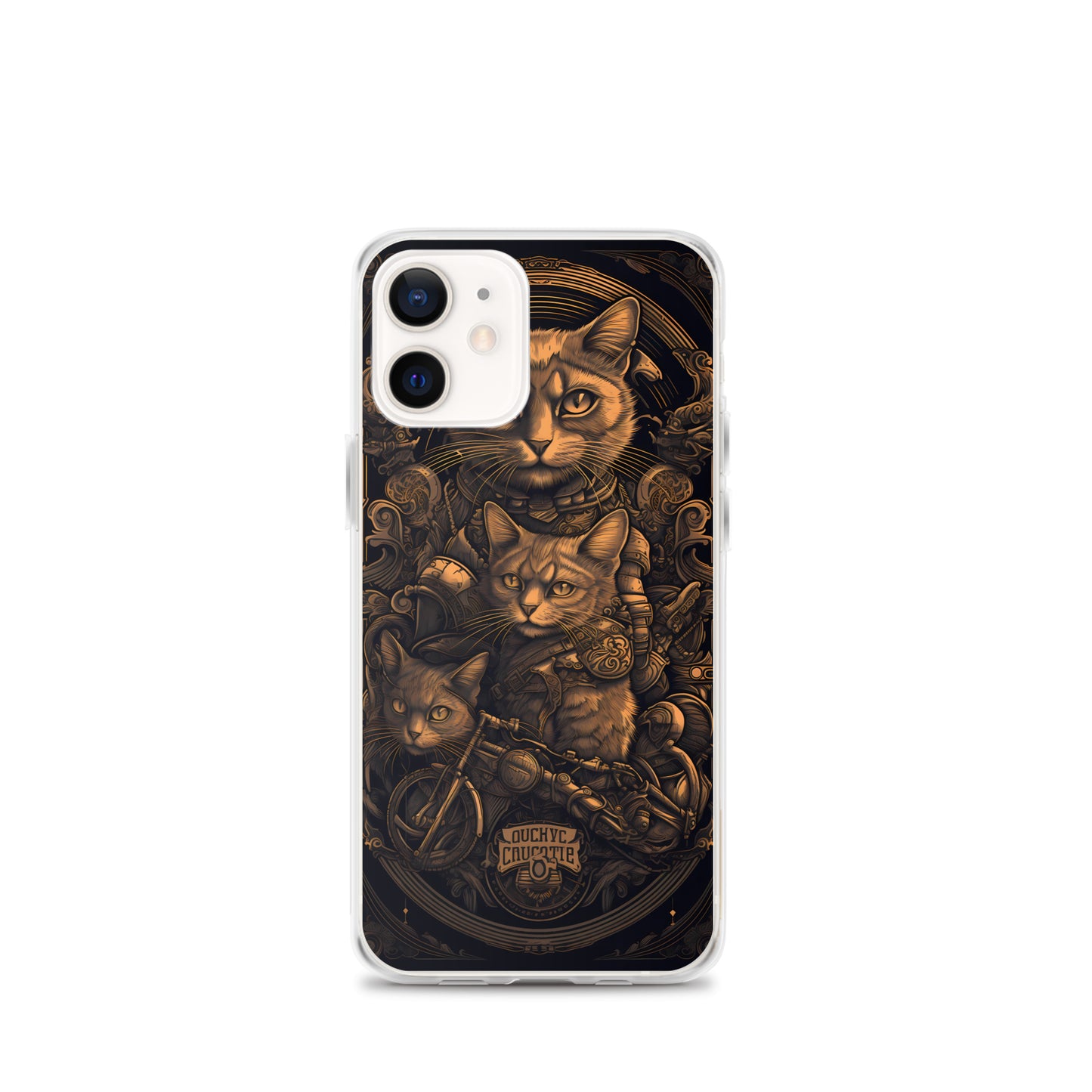 iPhone Case - Dieselpunk Cat Print