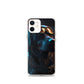 iPhone Case - Black Lab in Cyber City