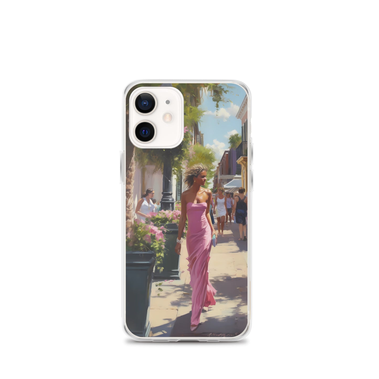 iPhone Case - Pink Lady in the City