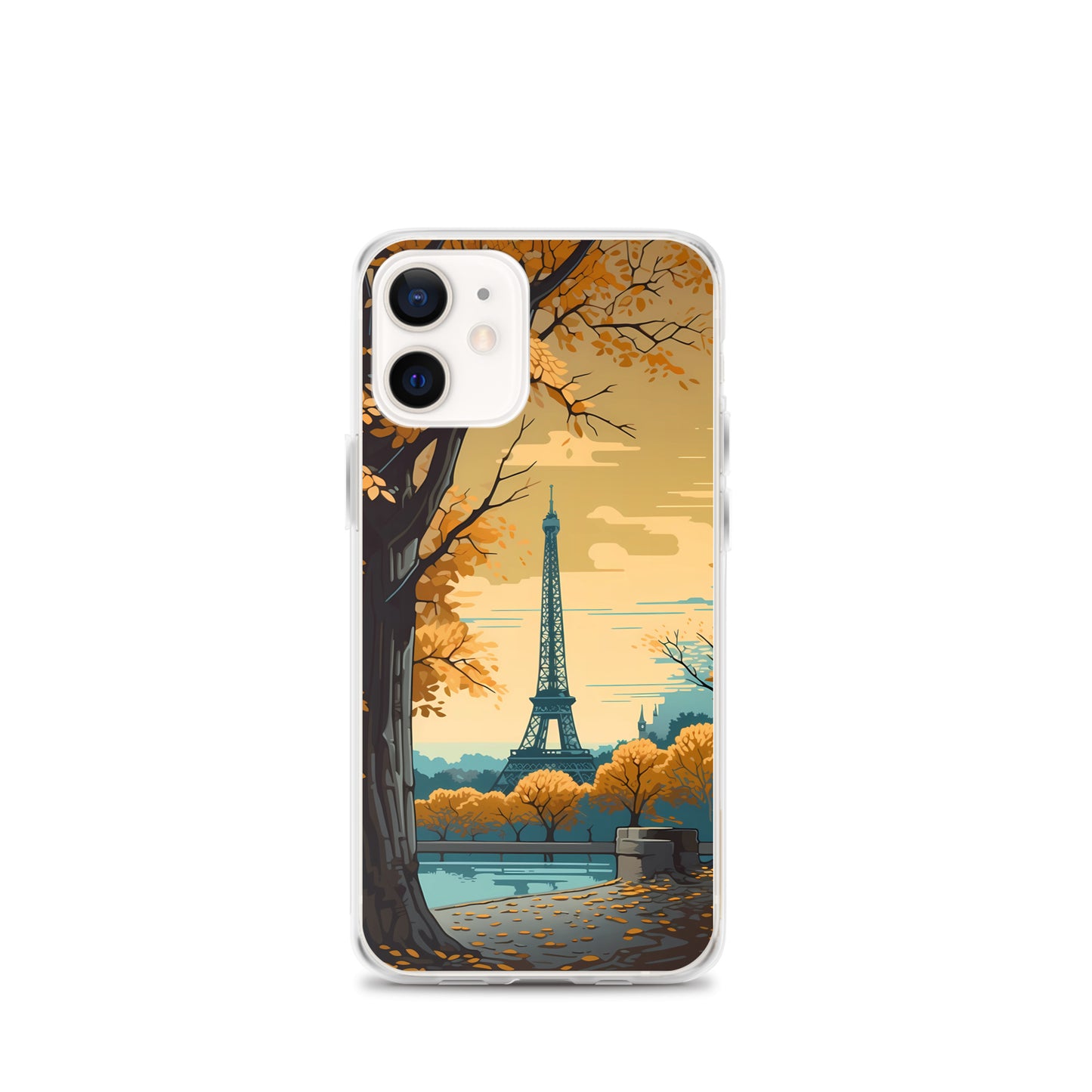 iPhone Case - Golden Eiffel Tower