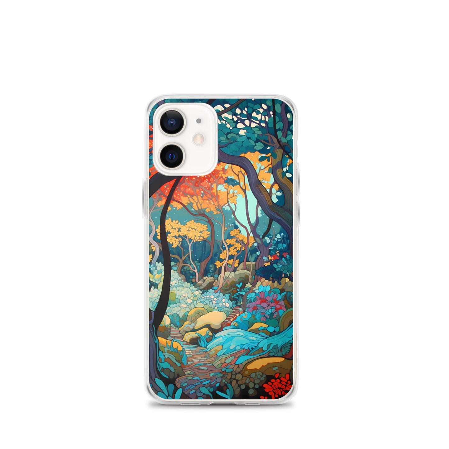iPhone Case - Colorful Tree Landscape